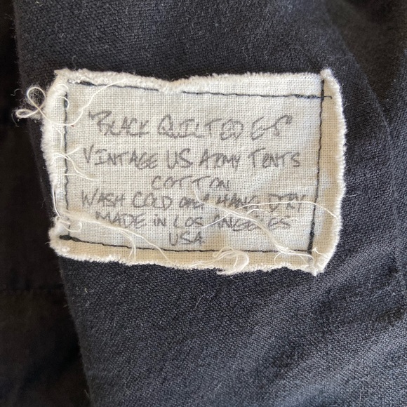 NWOT Greg Lauren black jacket -1/XS - Picture 6 of 7